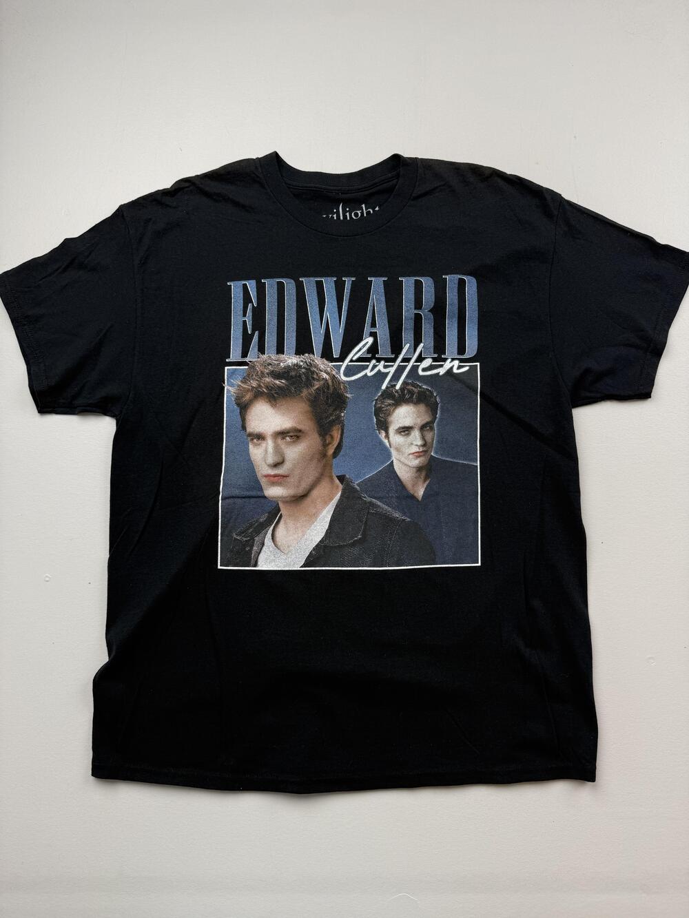 Ripple Junction Shirt Mens XL Black Twilight Edward Cullen Graphic Tee Movie